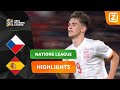 WAT WORDT ER LEKKER GEVOETBALD ZEG! ?⚽ | Tsjechië vs Spanje | Nations League 2022/23 | Samenvatting