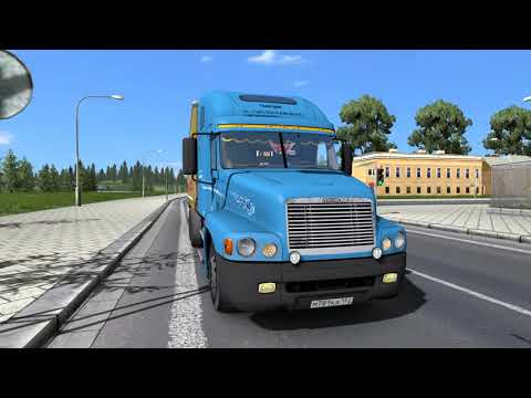 ETS 2, Рейс Смоленск-Санкт-Петербург на Freightliner Century.Часть 1.
