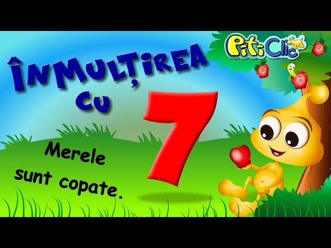 Tabla inmultirii - in versuri HAZLII (cu 7)