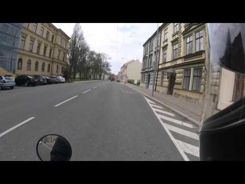 Ride from gas station // Mofa // Aprilia rs 125 // Scooter