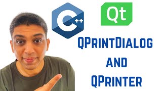Qt Tutorials For Beginners - QPrintDialog and QPrinter