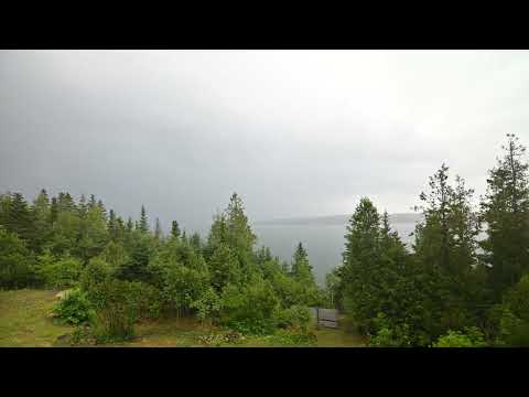 Time lapse of a passing storm