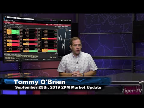 September 25th 2019, 2PM ET Market Update on TFNN