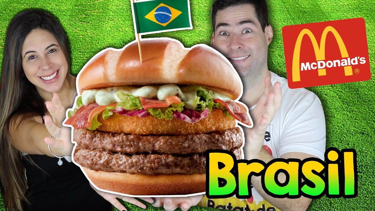 McBrasil - Sanduíches da Copa Mcdonalds