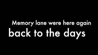 McFly Memory Lane Lyrics