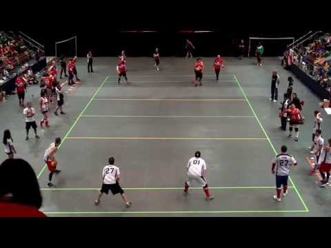 2014 WDBF Men Gold Canada vs USA 1st Half