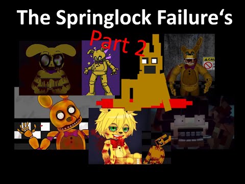 [Gore Warning] Every Springlock Failure (Pt 2) (Fnaf Compilation)