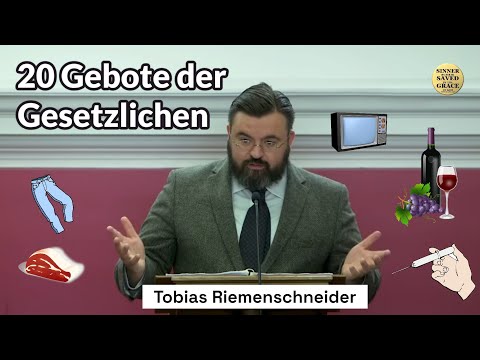 20 unbiblical commandments of legalism | Tobias Riemenschneider @erbfrankfurt