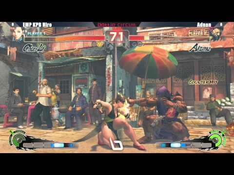 SSF4 AE2012 KPB EMP Hiro vs Adnan - Next Level Battle Circuit #5 Tournament
