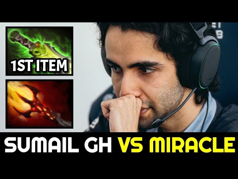 SUMAIL GH vs MIRACLE — First Item Ethereal Blade Void Spirit 7.31d Dota 2