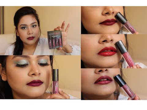 Huda Beauty Lipstick Dupes + Swatches | AsianBeautySarmistha