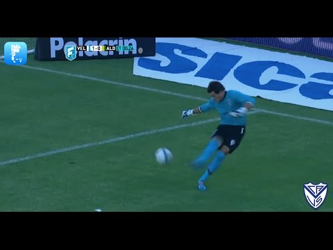 La pifia de Sosa. Vélez 1 - Aldosivi 0. Fecha 1. Primera División. 2015. FPT