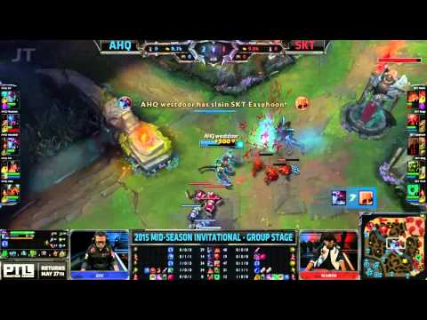 Westdoor vs Easyhoon - Cho'Gath vs Azir - 1vs1 Mid - League of Legends