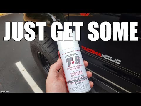 Here's Why You NEED Boeshield T-9 For Your Toyota Tacoma