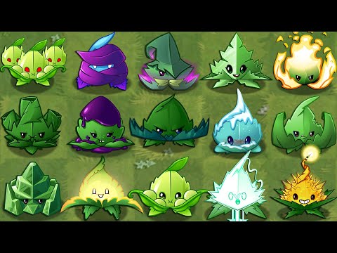 PvZ 2 All MINT Plants Power-Up! in Plants vs Zombies 2