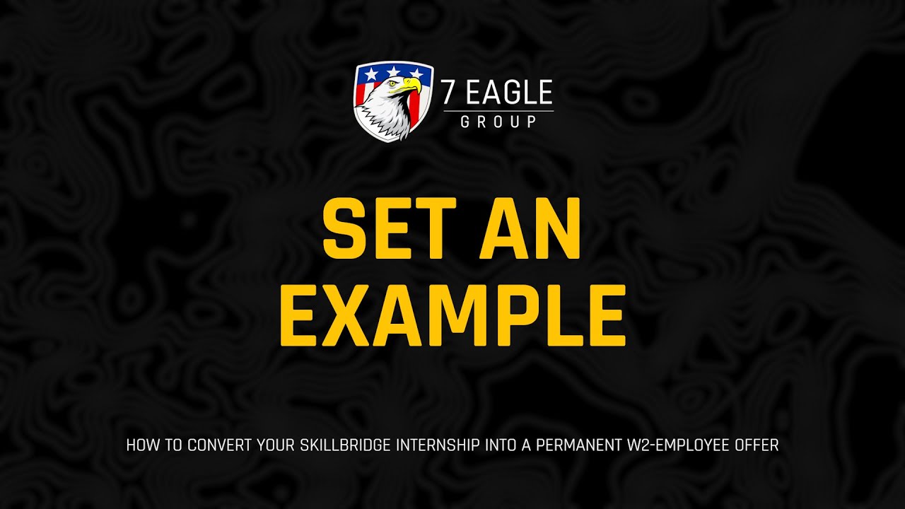 Set An Example
