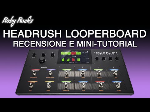 HeadRush Looperboard Looper stereo a 4 tracce con display 7 ed effetti... image 2