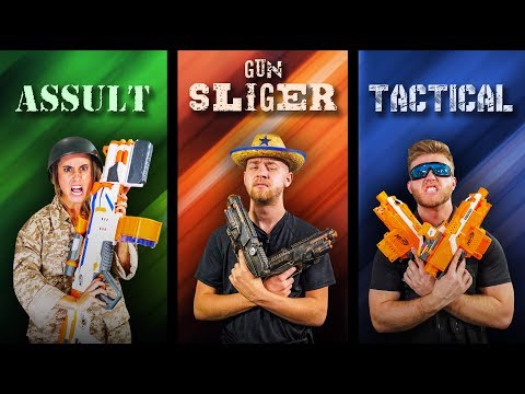 NERF Choose Your Class Challenge! [Ep. 2]