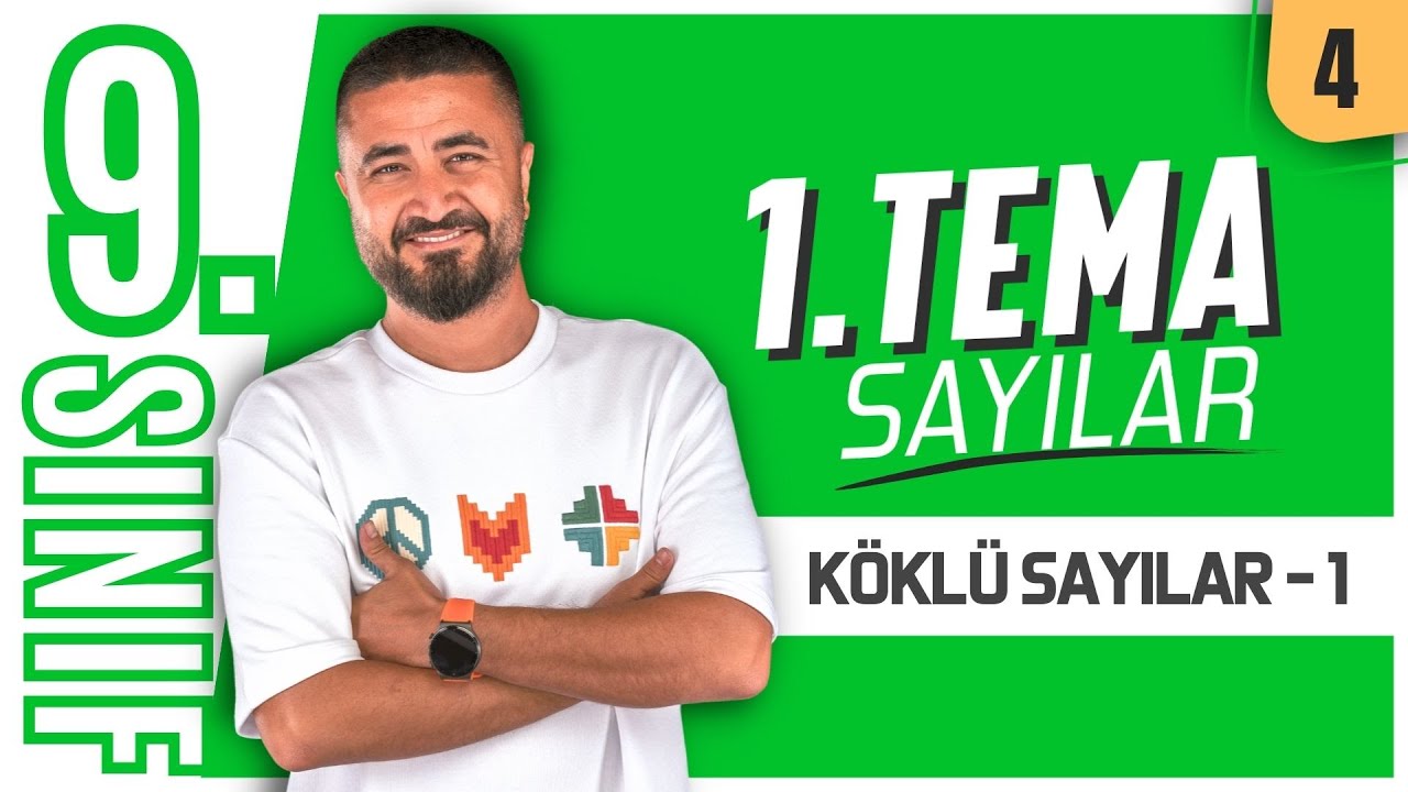 Köklü Sayılar 1 | Sayılar | 9.Sınıf Matematik | 4.Ders | Yeni Maarif Modeli 2026