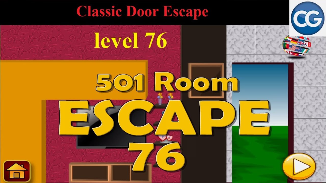 [Walkthrough] Classic Door Escape level 76 - 501 Room escape 76 - Complete Game
