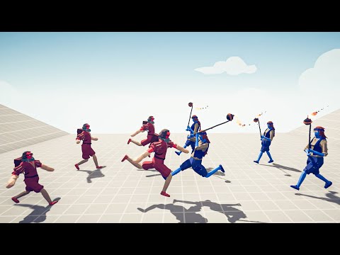 Ballooner vs Bomb On A Stick - Totally Accurate Battle Simulator TABS