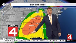 Metro Detroit Weather Forecast March 14, 2026 -- 8:45 AM Update