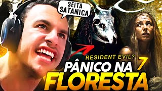 SUPER XANDÃO ASSISTINDO PÂNICO NA FLORESTA 7 | PARECE RESIDENT EVIL!