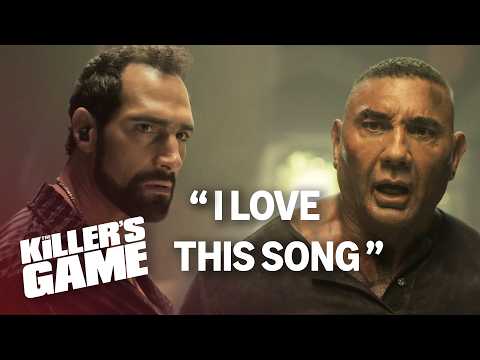 Dave Bautista's EPIC Musical Fight Scene | The Killer's Game