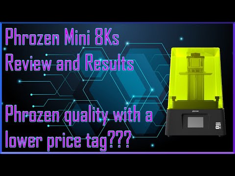 Phrozen Mini 8ks - Review and Results