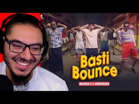 Basti Bounce - Brodha V ft. @Jordindian | Official Music Video | REACTION