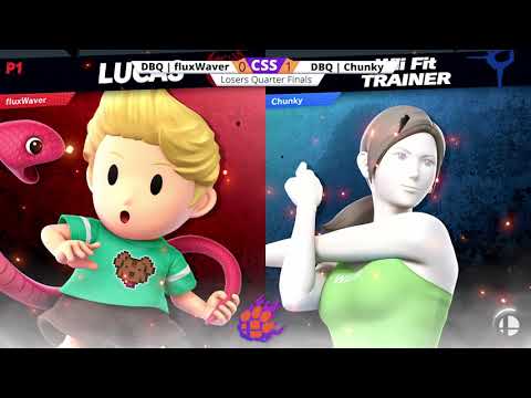 Clemson Smash Series 28 - Losers Quarters - fluxWaver (Lucas) vs. Chunky (Wii Fit Trainer) - SSBU