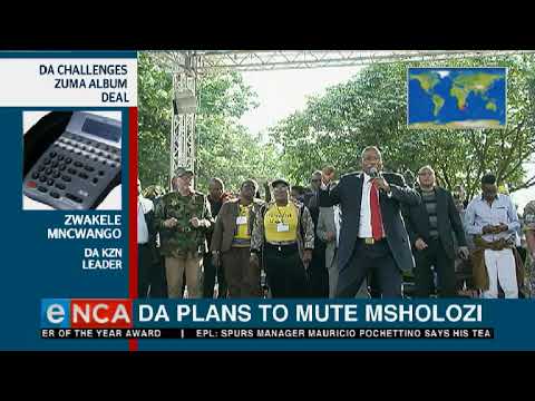 DA plans to mute Msholozi