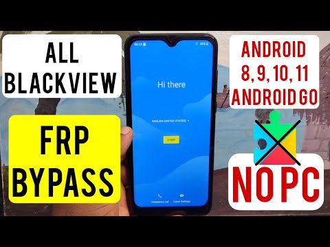 All Blackview Frp Bypass/Google Account Remove Without Pc 2025 | Android 8,9,10  & 11, Android Go
