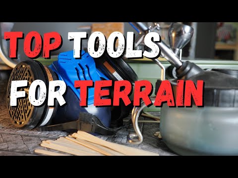 Top 14 Must-Have Gear for Crafting Tabletop Terrain!