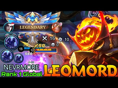 Legendary Jungler Leomord Perfect Play - Top 1 Global Leomord by NEVRMORE - Mobile Legends
