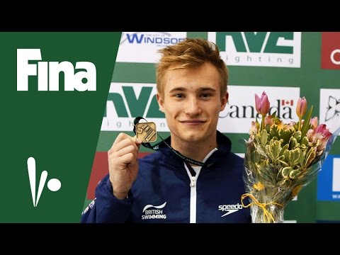 LAUGHER Jack (GBR) wins Men's 3m Springboard in Windsor