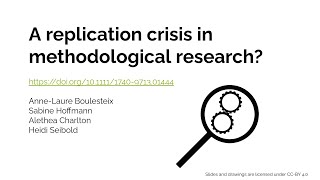A replication crisis in methodological research?