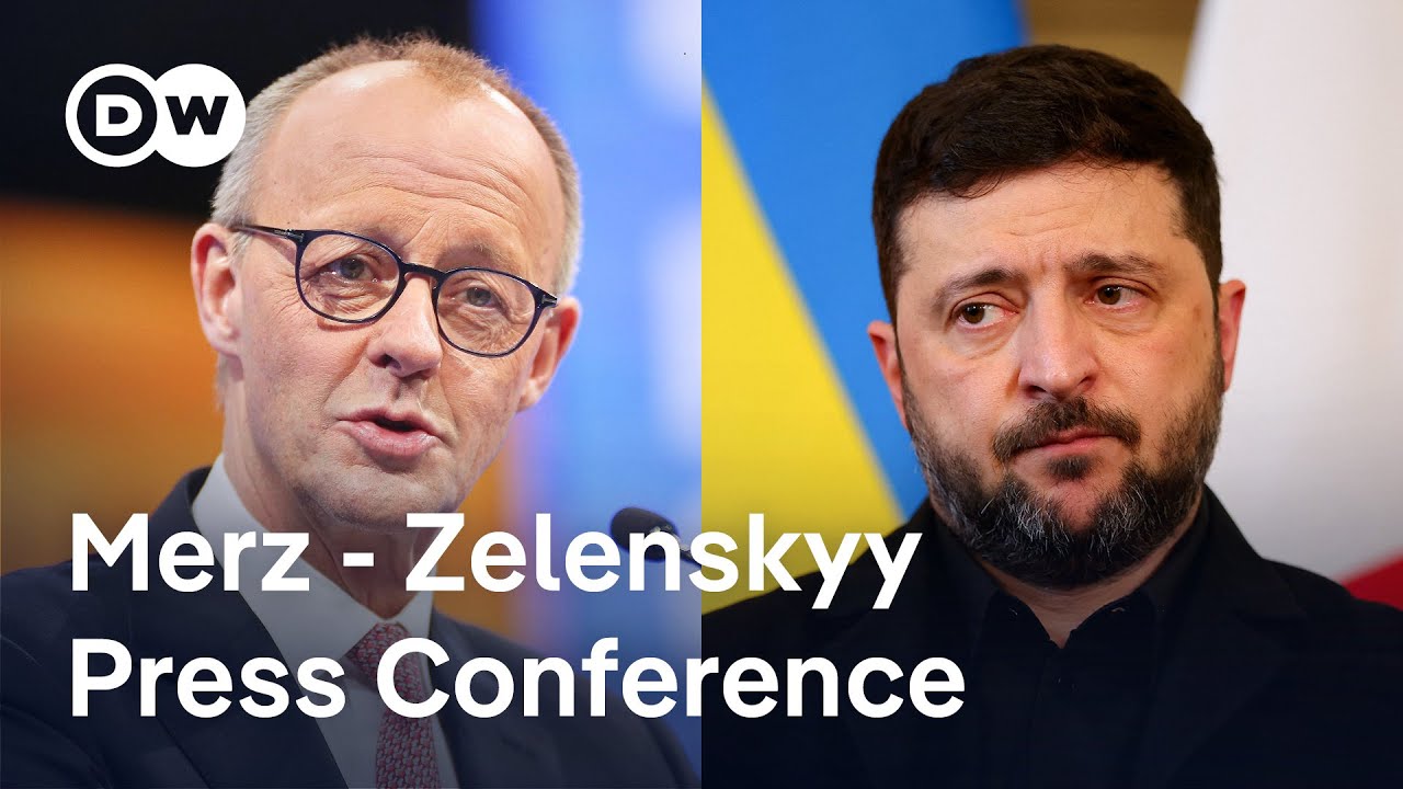 Zelenskyy-Merz Press Conference in Berlin | DW News