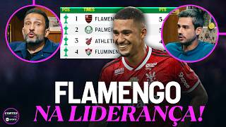 O BRASILEIRÃO TEM UM NOVO LÍDER: FLAMENGO DESBANCA PALMEIRAS! ANALISAMOS A DISPUTA