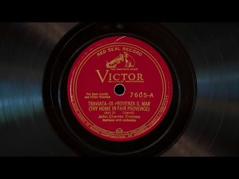 Di provenza il mar (La Traviata) • John Charles Thomas (Victor Credenza)