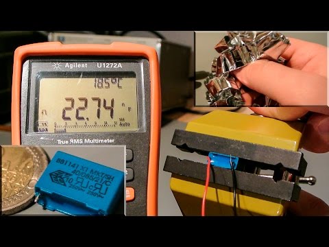 #8 FolienKondensator: Änderung der Kapazität bei Druck