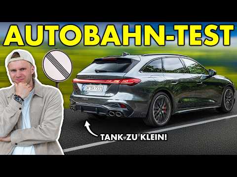 The PROBLEM with the FUEL TANK | Audi S5 Avant in Autobahn test | @maltedrivescars