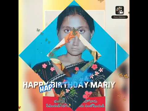 HAPPY BIRTHDAY 🎂🎉 MARIYAMMA
