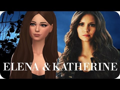 Sims 4 Vampires | Create A Sim | Elena Gilbert & Katherine Pierce