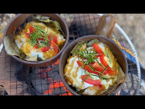 Amok - traditional Cambodian fish curry