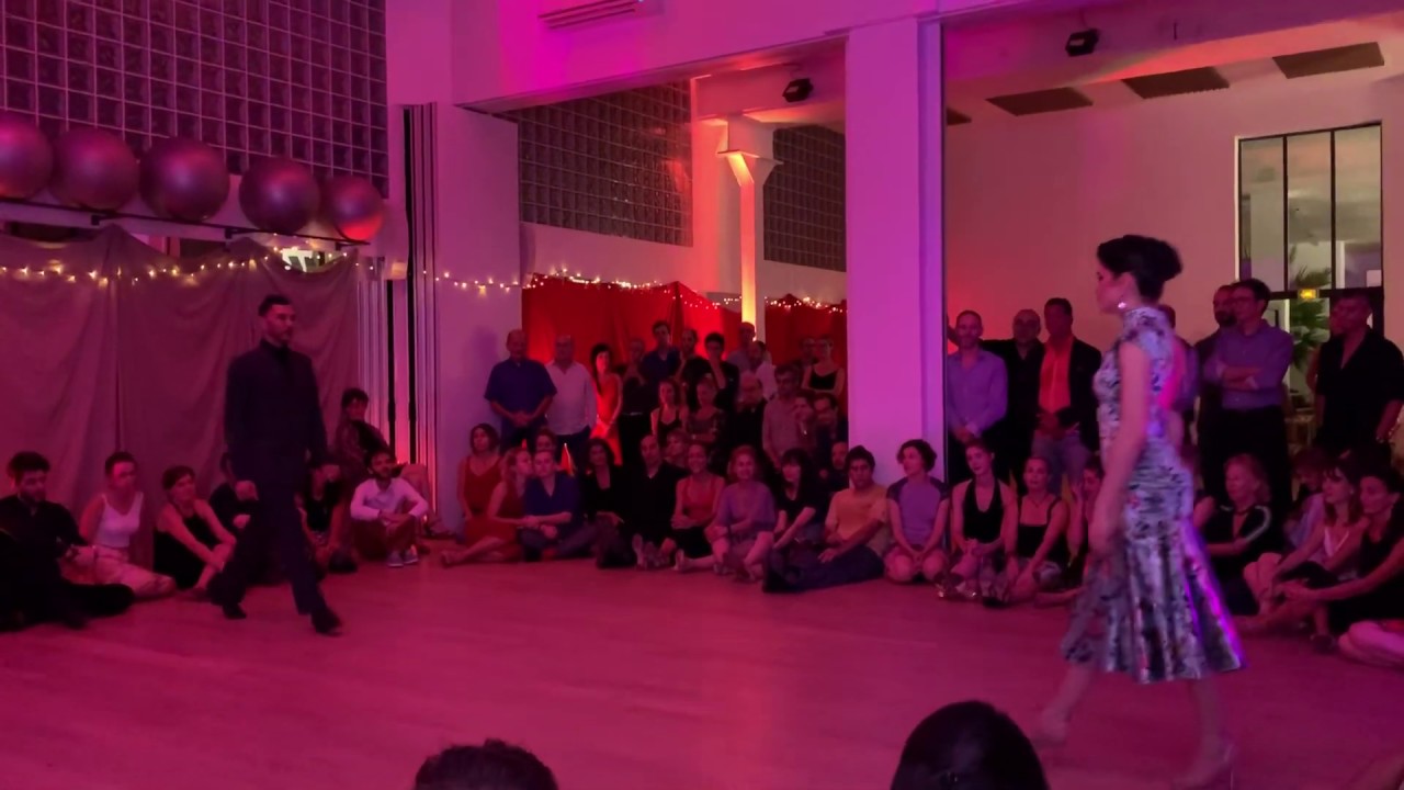 Clara Silveira y David Samaniego en la Milonga la Dolce Vita 2