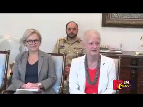 The newly appointed Ambassador of the European Union to Pakistan, Dr. Riina Kionka on Prime Minister