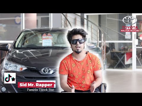Thumbnail for Sid Mr Rapper famous 𝐓𝐢𝐤𝐭𝐨𝐤 𝐒𝐭𝐚𝐫 talks about his experience of Booking of Yaris from Toyota Walton by Toyota
