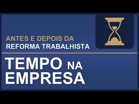 TST – Antes e Depois da Reforma Trabalhista – Tempo na Empresa