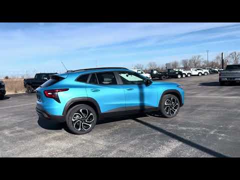 2026 Chevrolet Trax FWD 4dr 2RS in Blue for sale at Lally Chevrolet Ltd. in Tilbury, ON